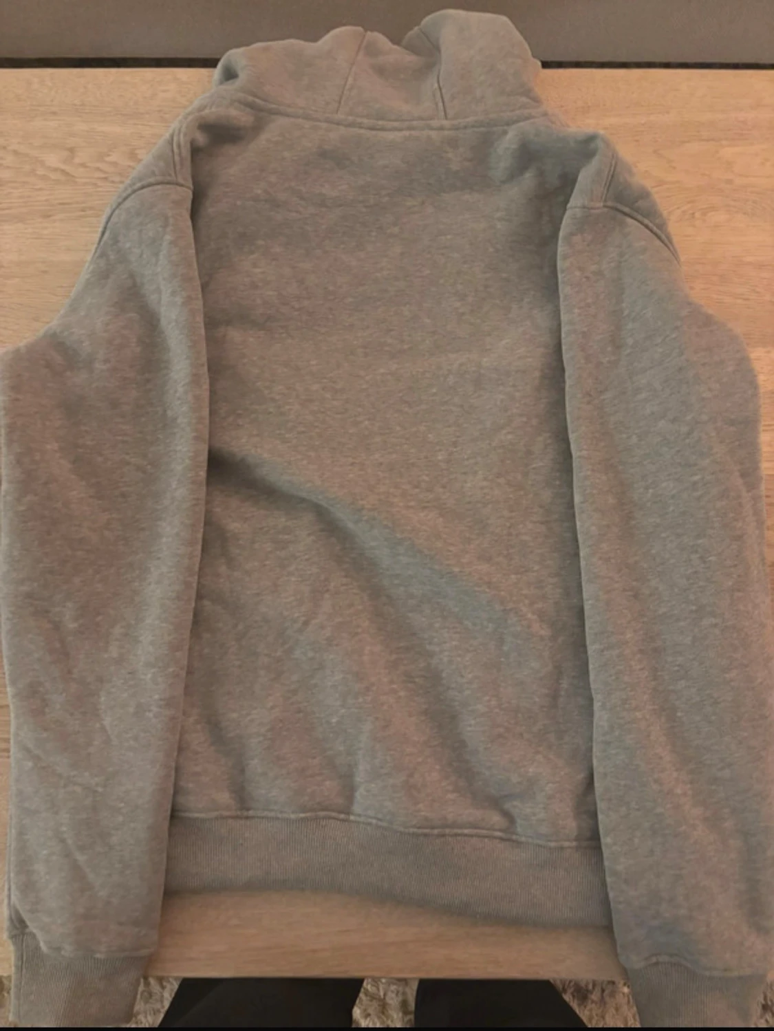 Grå Burberry hoodie med dragkedja - 4