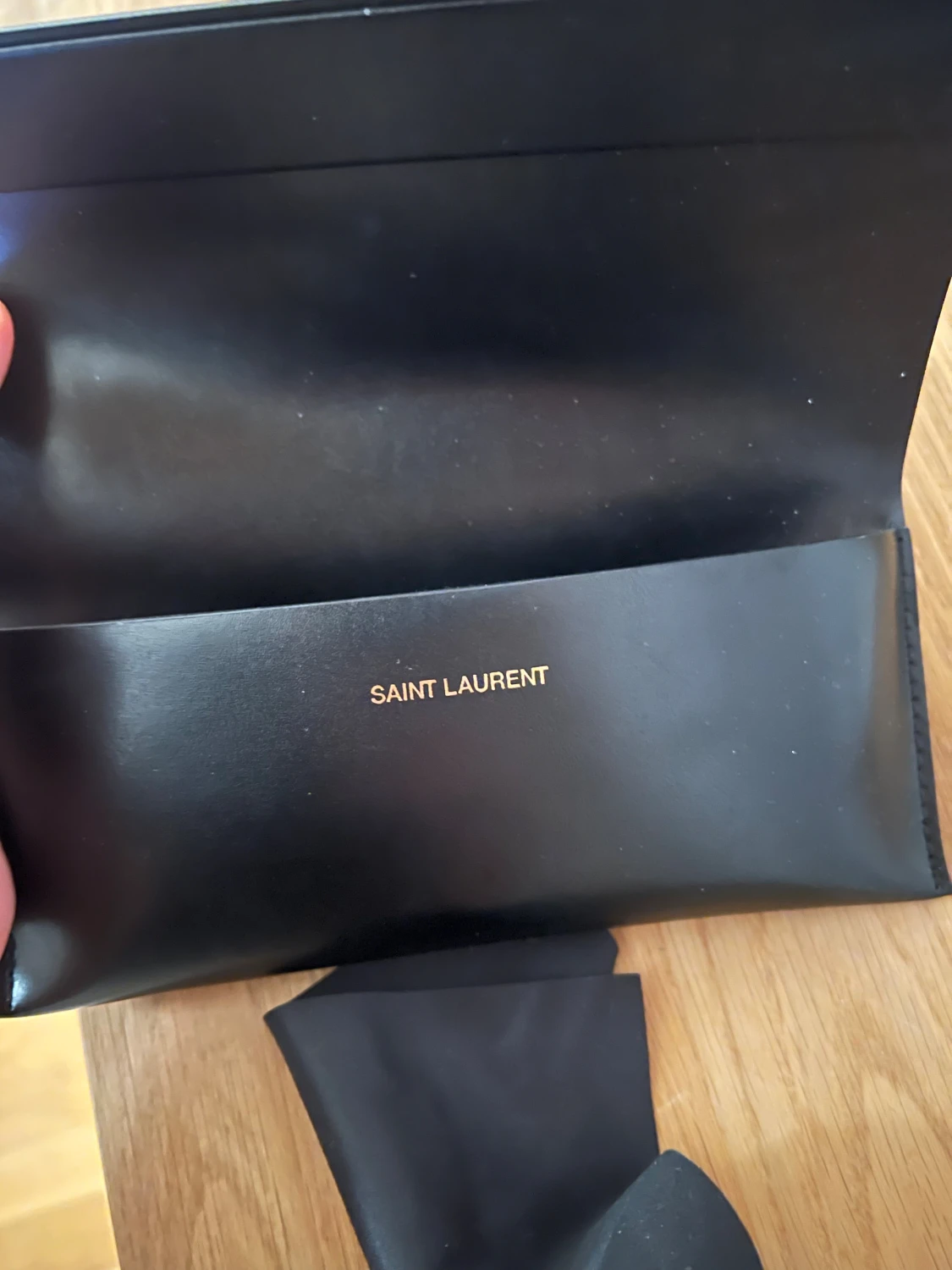 Svart Saint Laurent solglasögon - 5