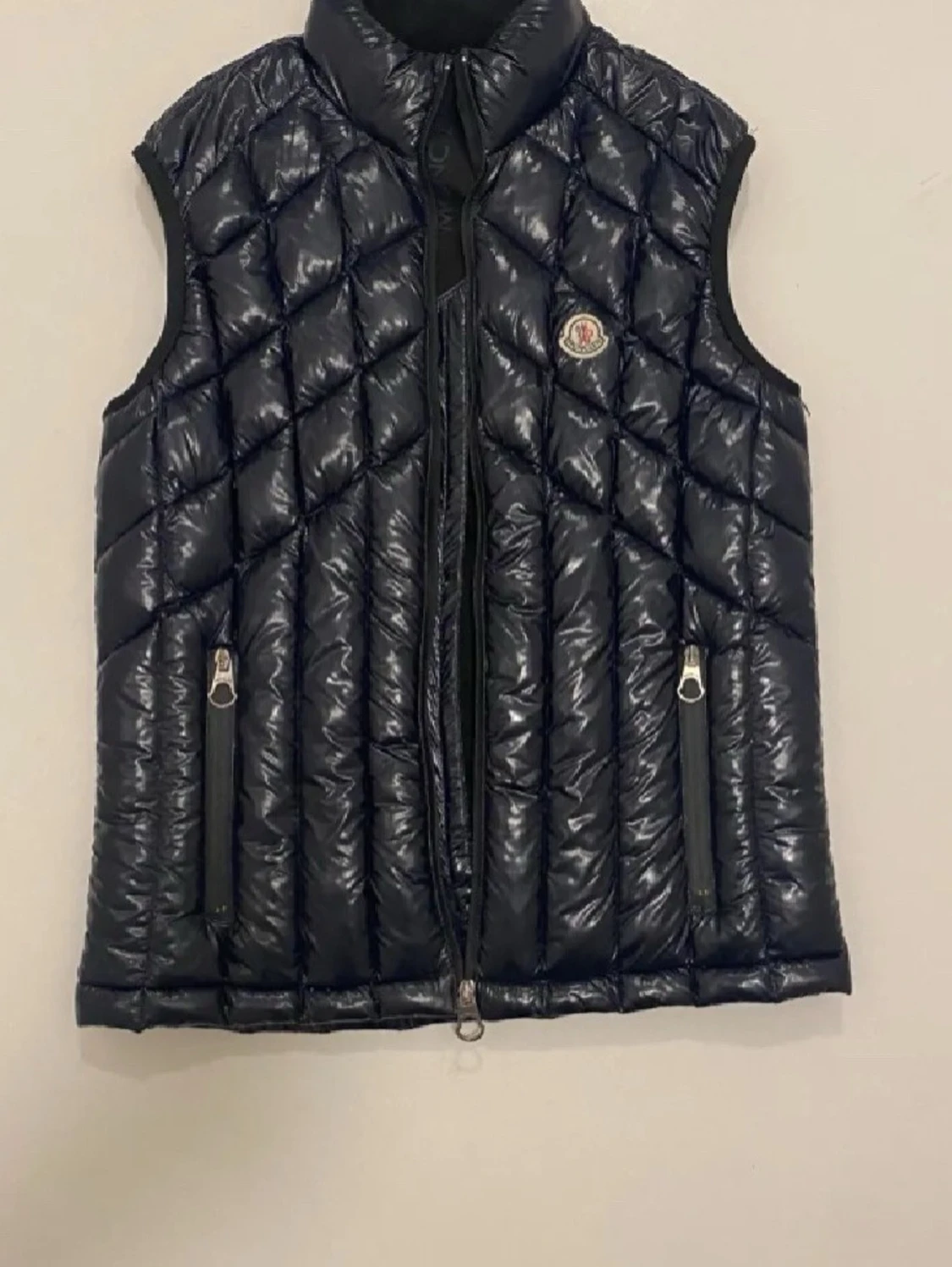 Svart dunväst från Moncler - 2