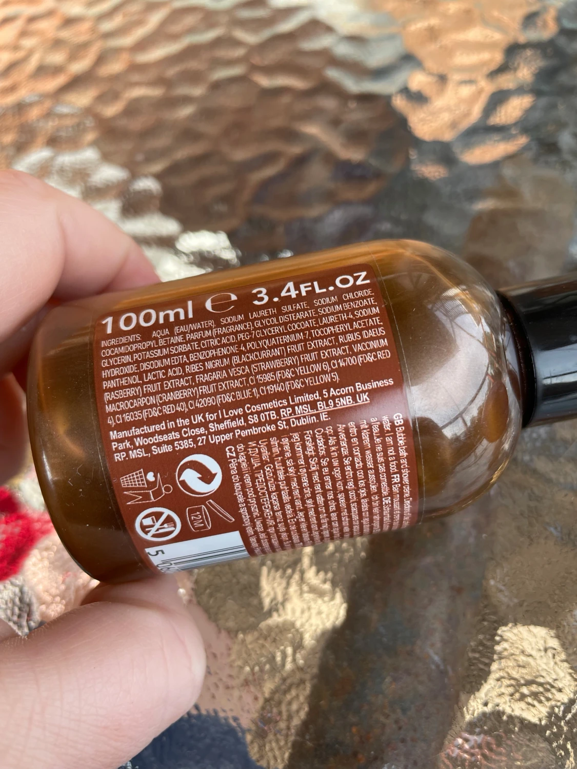 I Love Bath & Shower Crème duo. Crushed candy cane och Luxury hot chocolate - 2