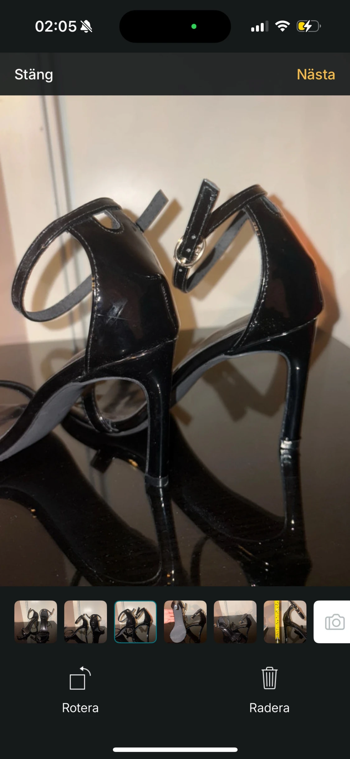 Svarta klackar-shein - 2