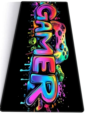 Färgglad Gamer Musmatta + Termosmugg - En färgglad musmatta med texten ”Gamer” på och en färgglad termosmugg med texten ”Game On” på. Fick båda nyligen men inte intresserad i sånt. Liknande produkter, därför kan ni välja att köpa båda som ett ”set” eller köpa endast en av dom. Båda kostar 199 kr Musmattan kostar 119 kr och Termosmuggen kostar 99 kr!