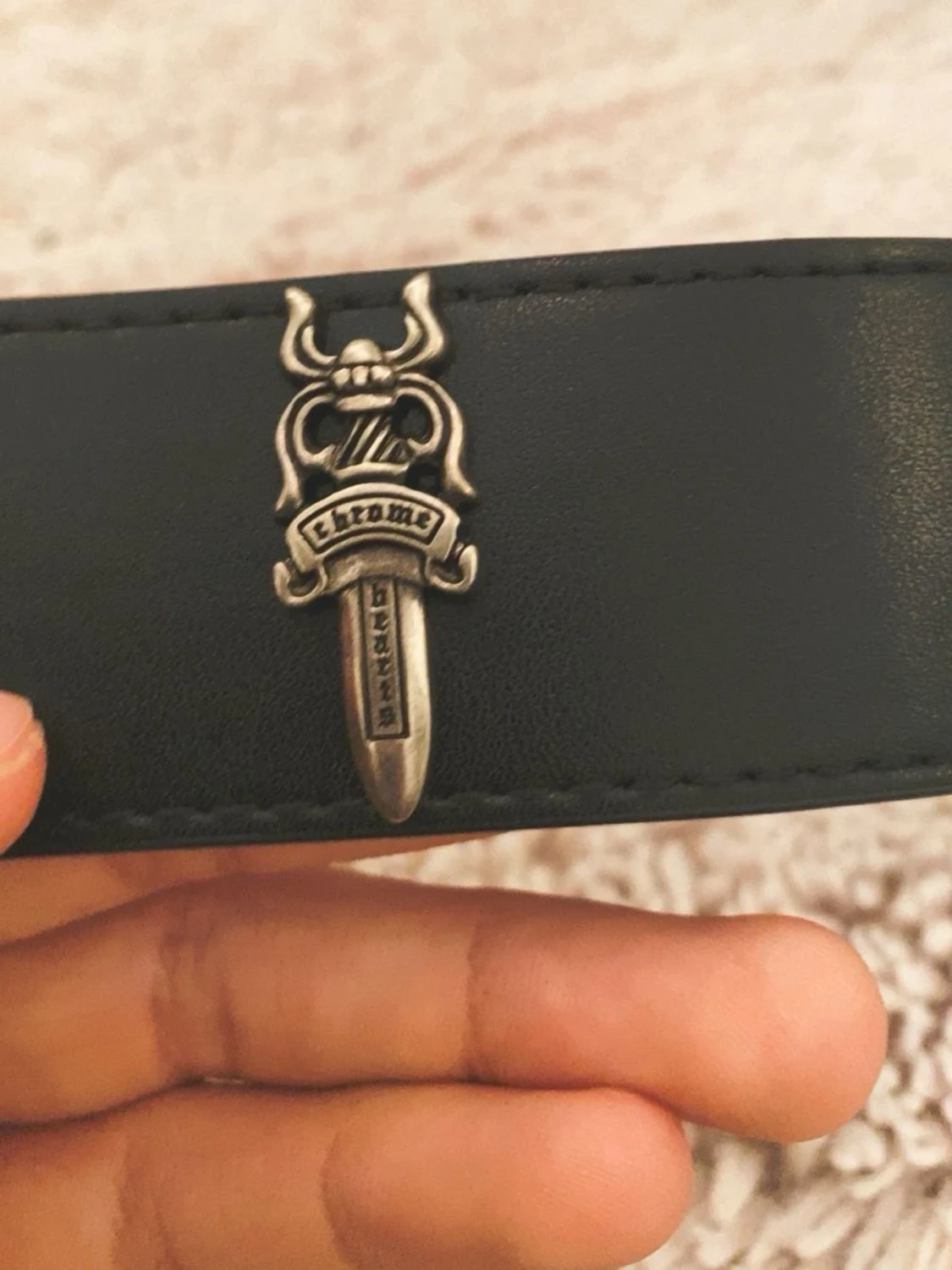 Crome hart bälte  - 2