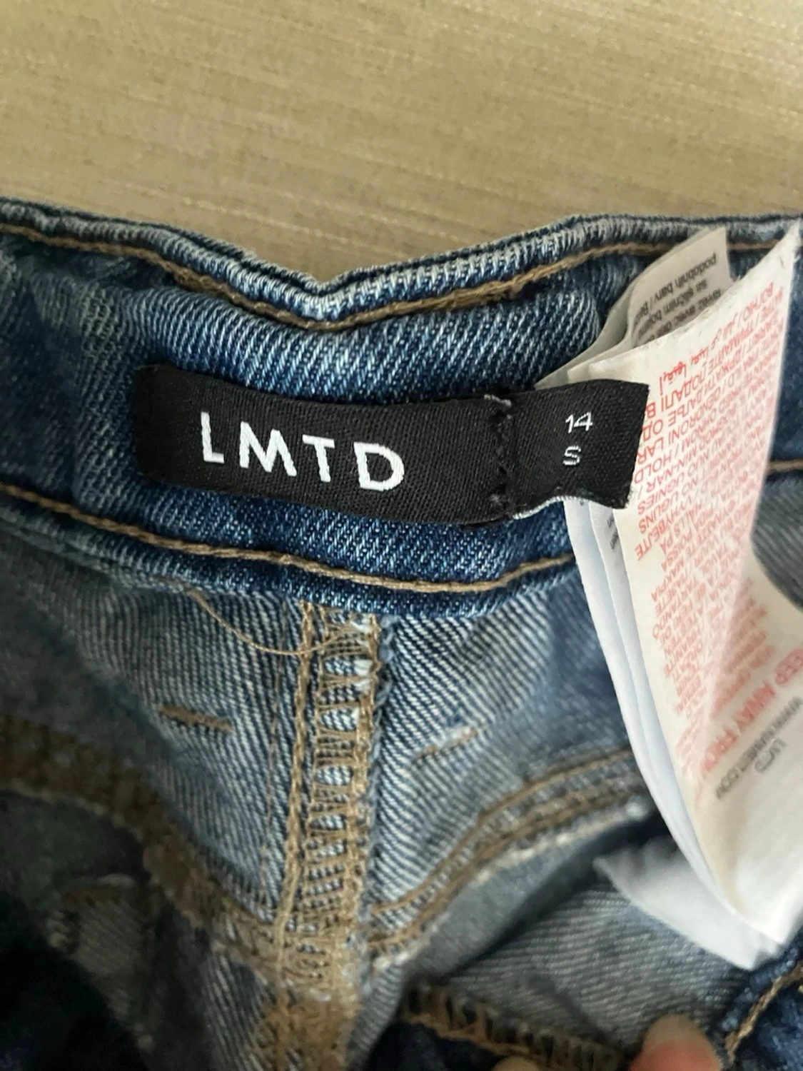 Blå jeans från LMTD i storlek 14S - 1