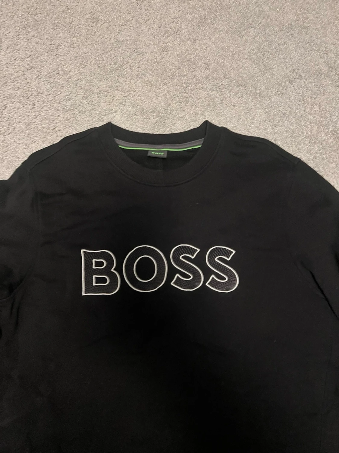 Svart sweatshirt från BOSS - 1