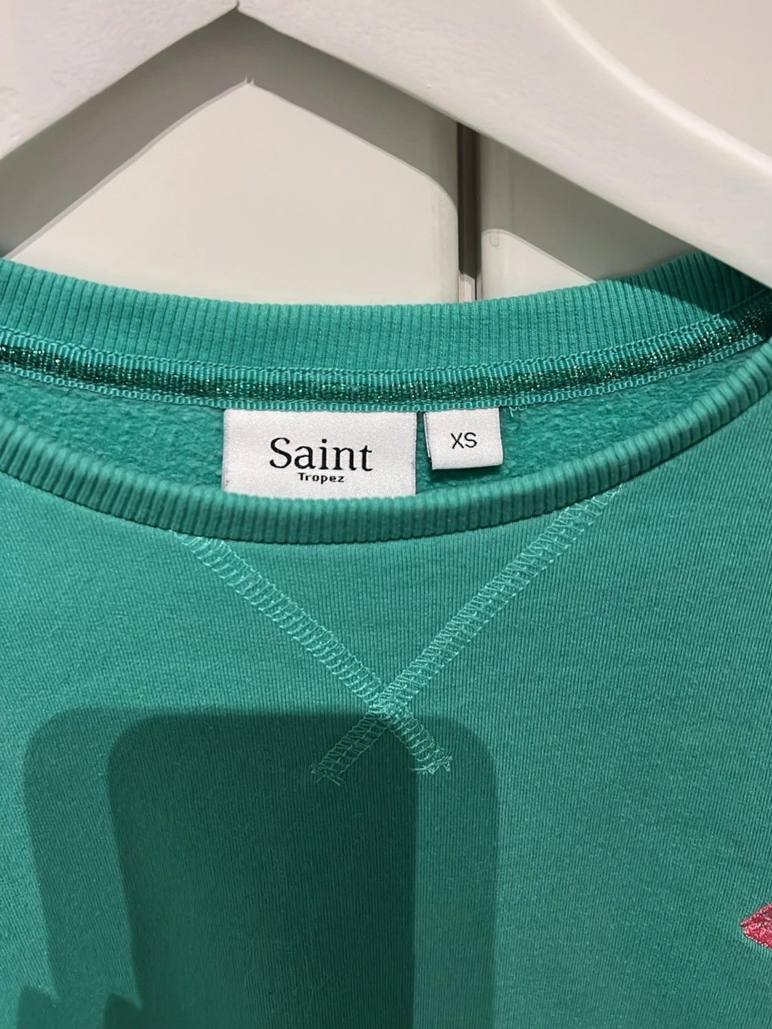 Grön sweatshirt från Saint Tropez - 1