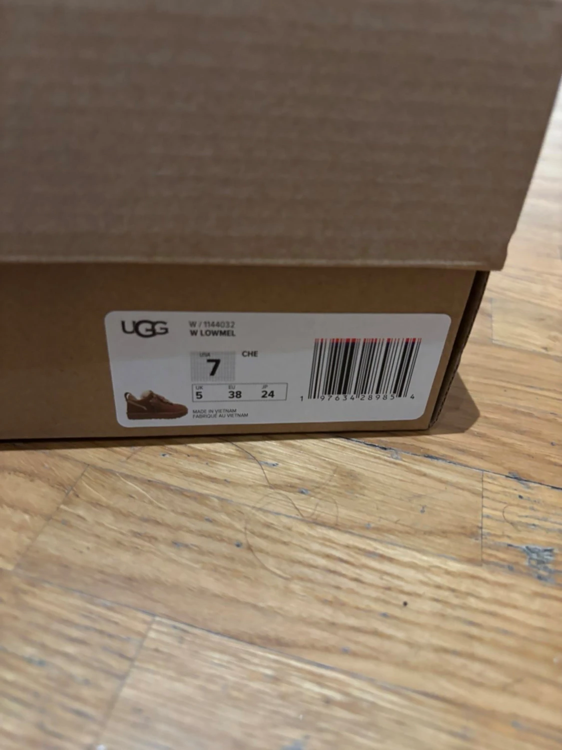 UGG Lowmel sneakers brun/begie, stl 38 - 3