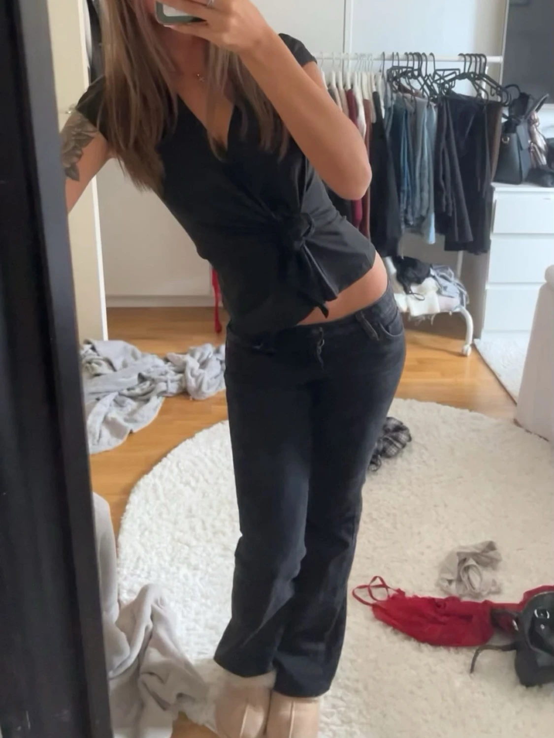 Svarta jeans från Weekday