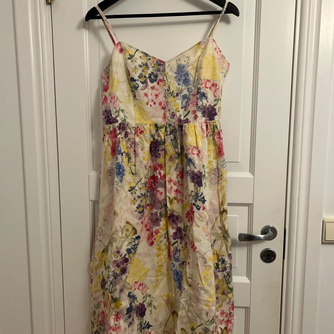 Blommig långklänning från H&M