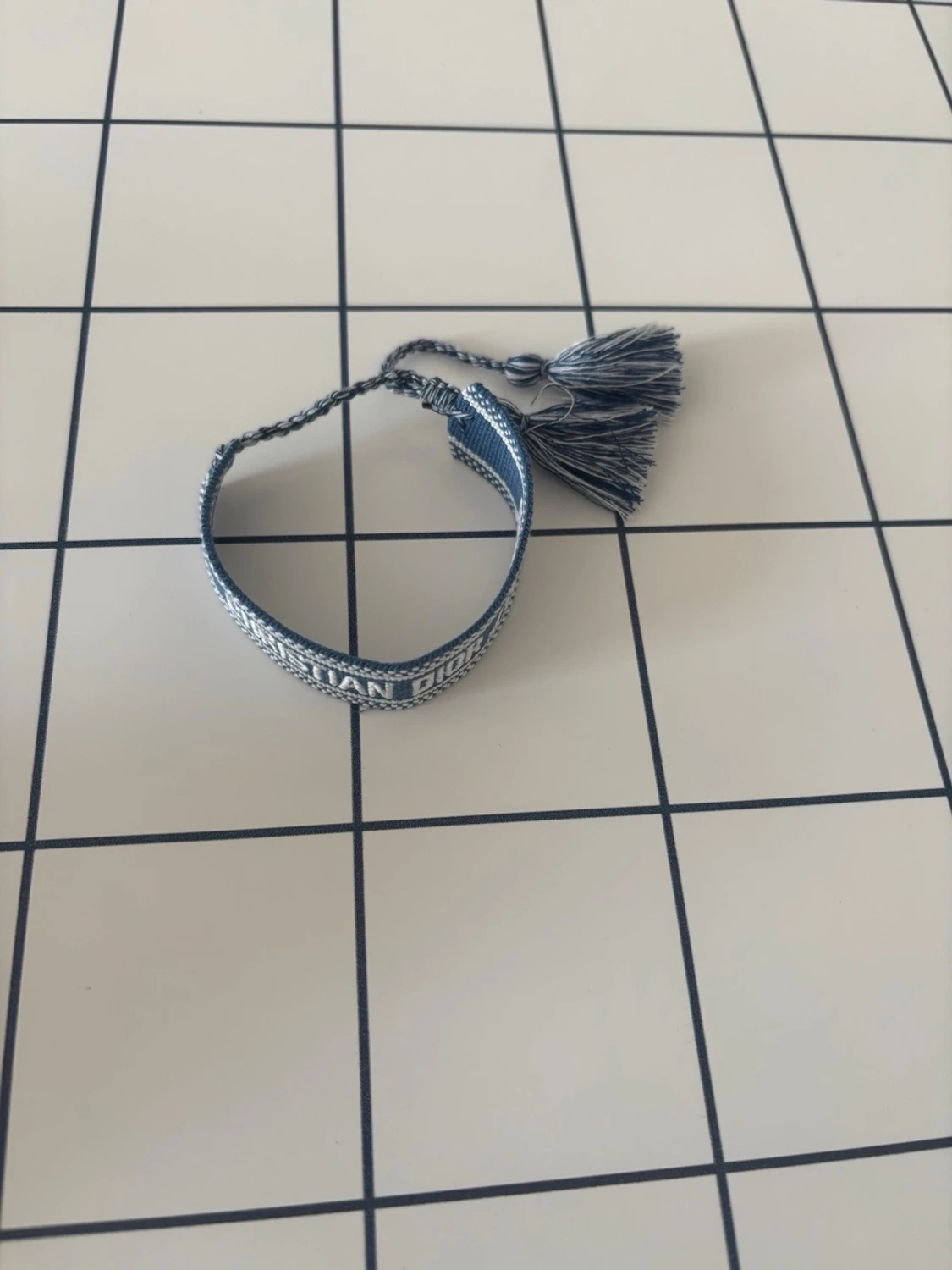 Blå  Dior armband - 2