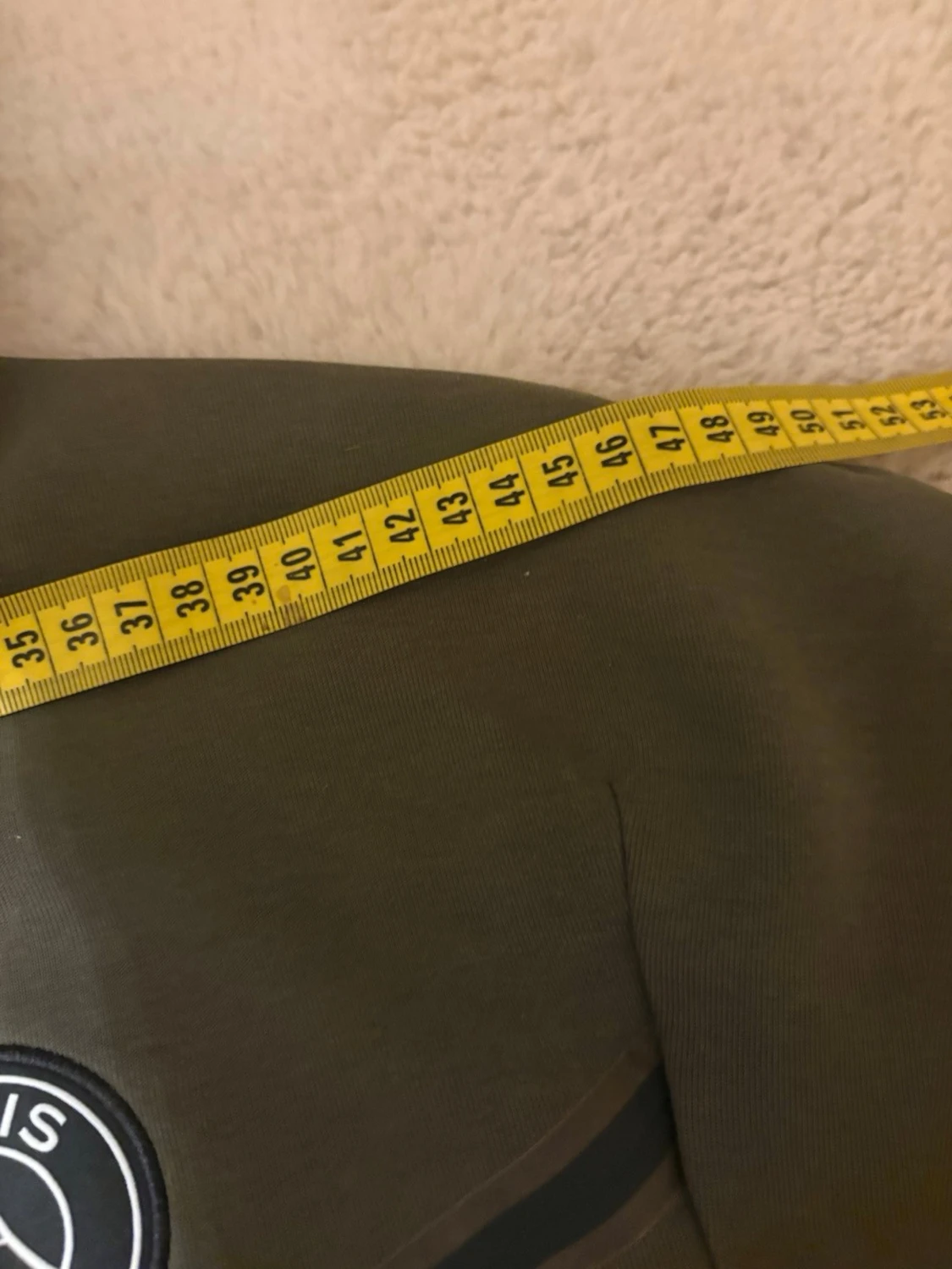 Olivgrön Nike PSG vindjacka med huva - 6