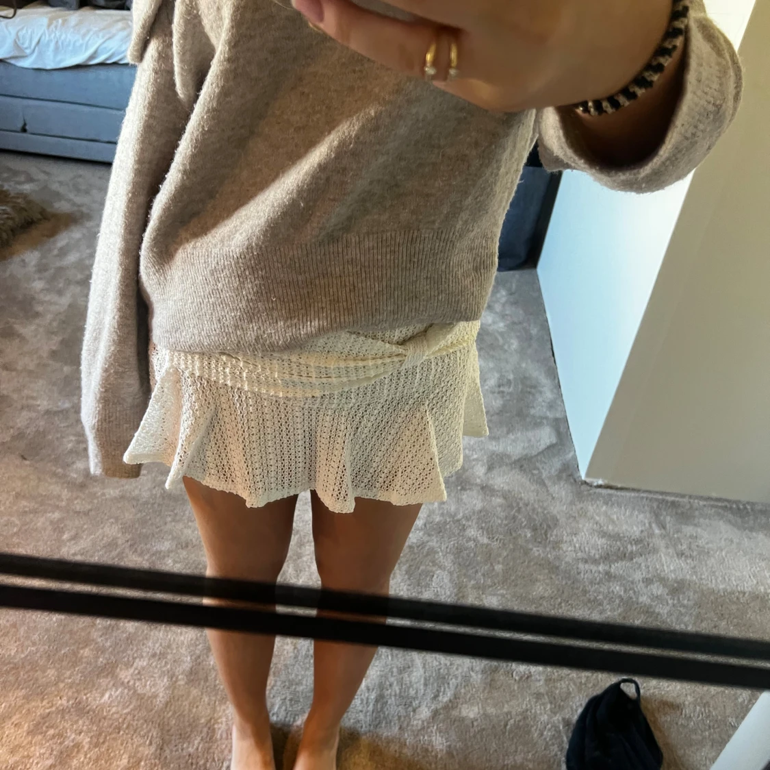 minikjol med volang  - 3