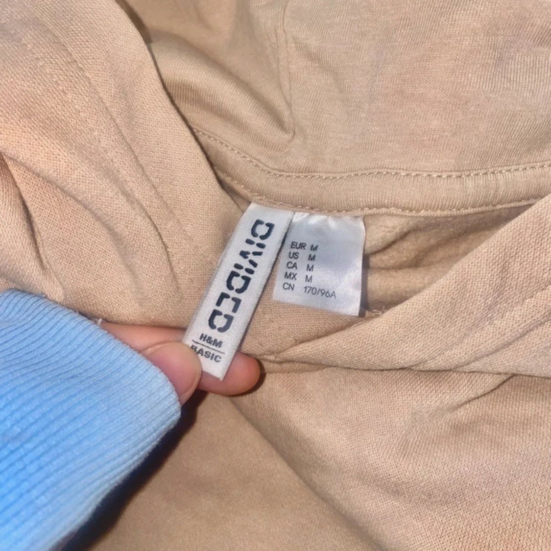 Beige hoodie från H&M Divided M - 3