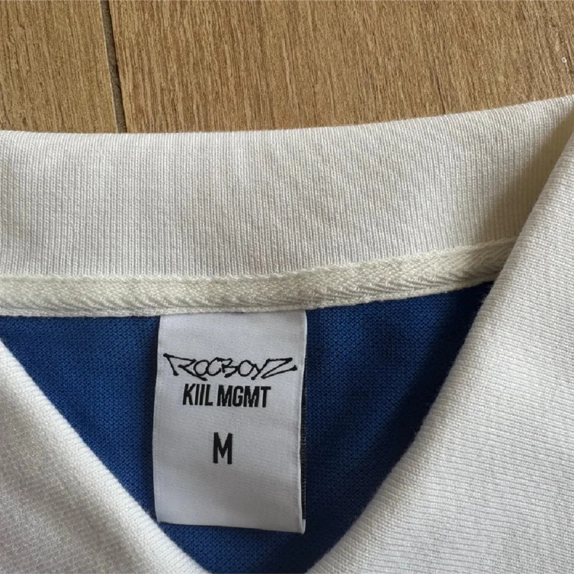 Blå pikétröja Rocboyz Blueprint Tour - 4