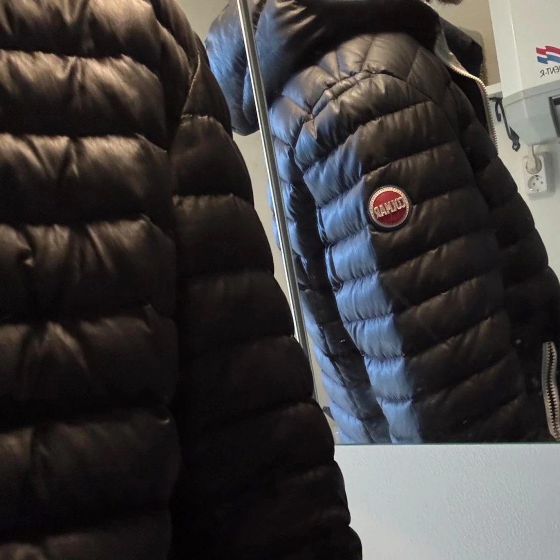 Svart dunjacka från Colmar med luva - 3