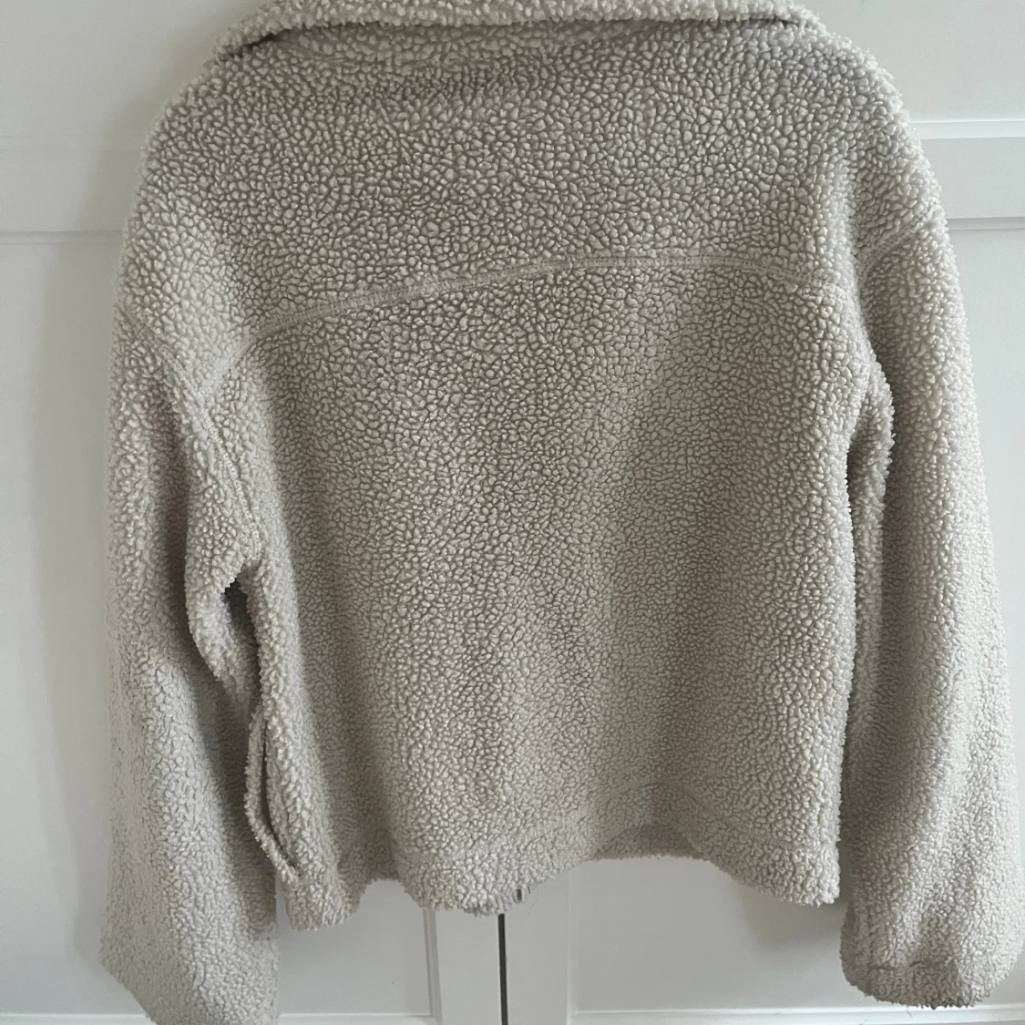 Beige teddyjacka från H&M - 3
