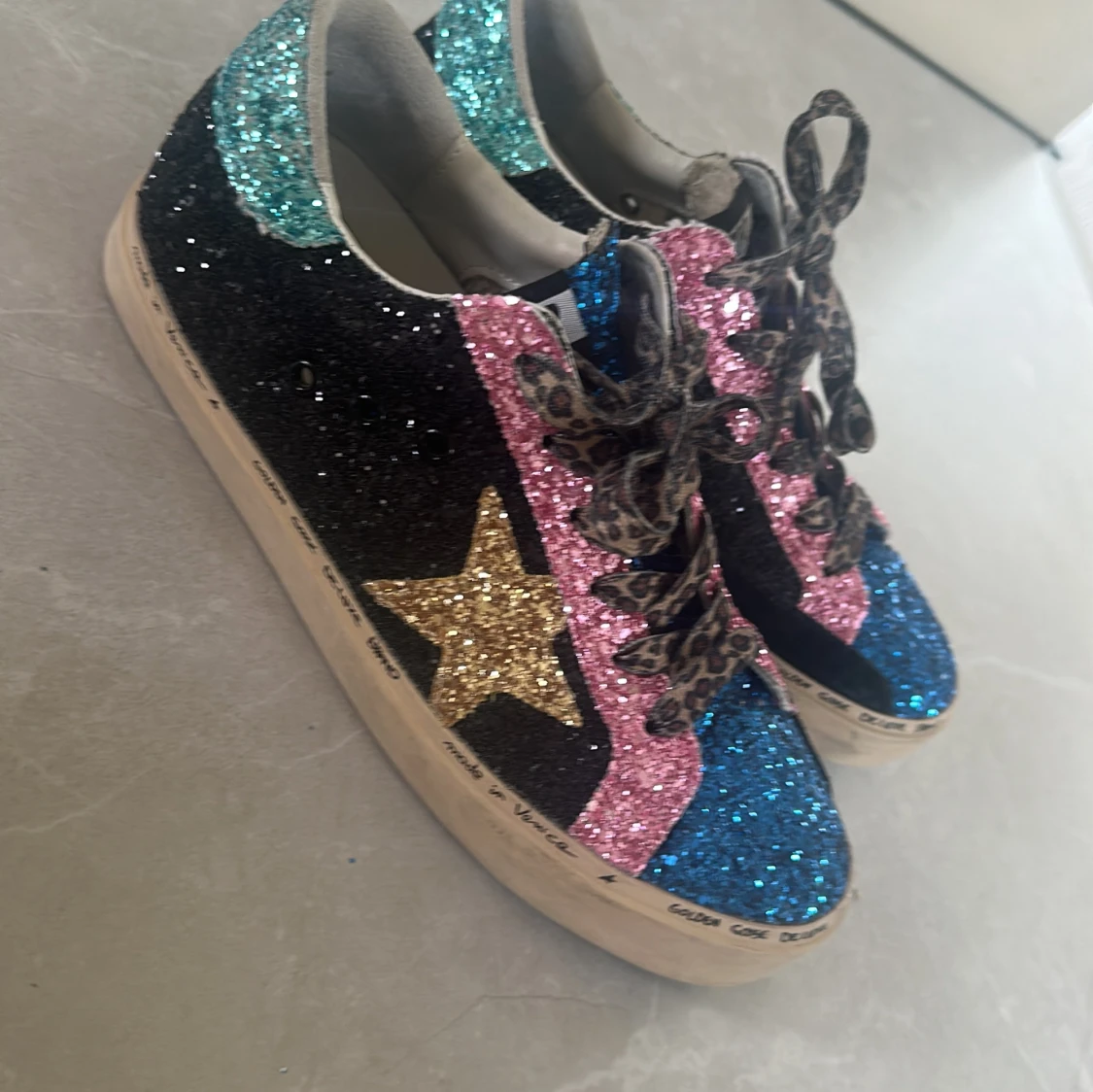 Golden Goose Hi Star glitter sneakers - 3