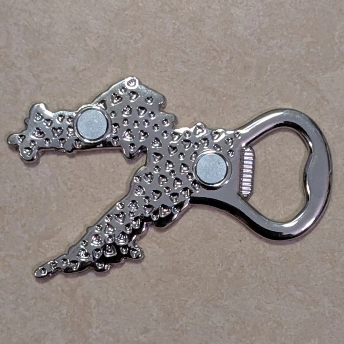 Croatia Map Bottle Opener Magnet - 3