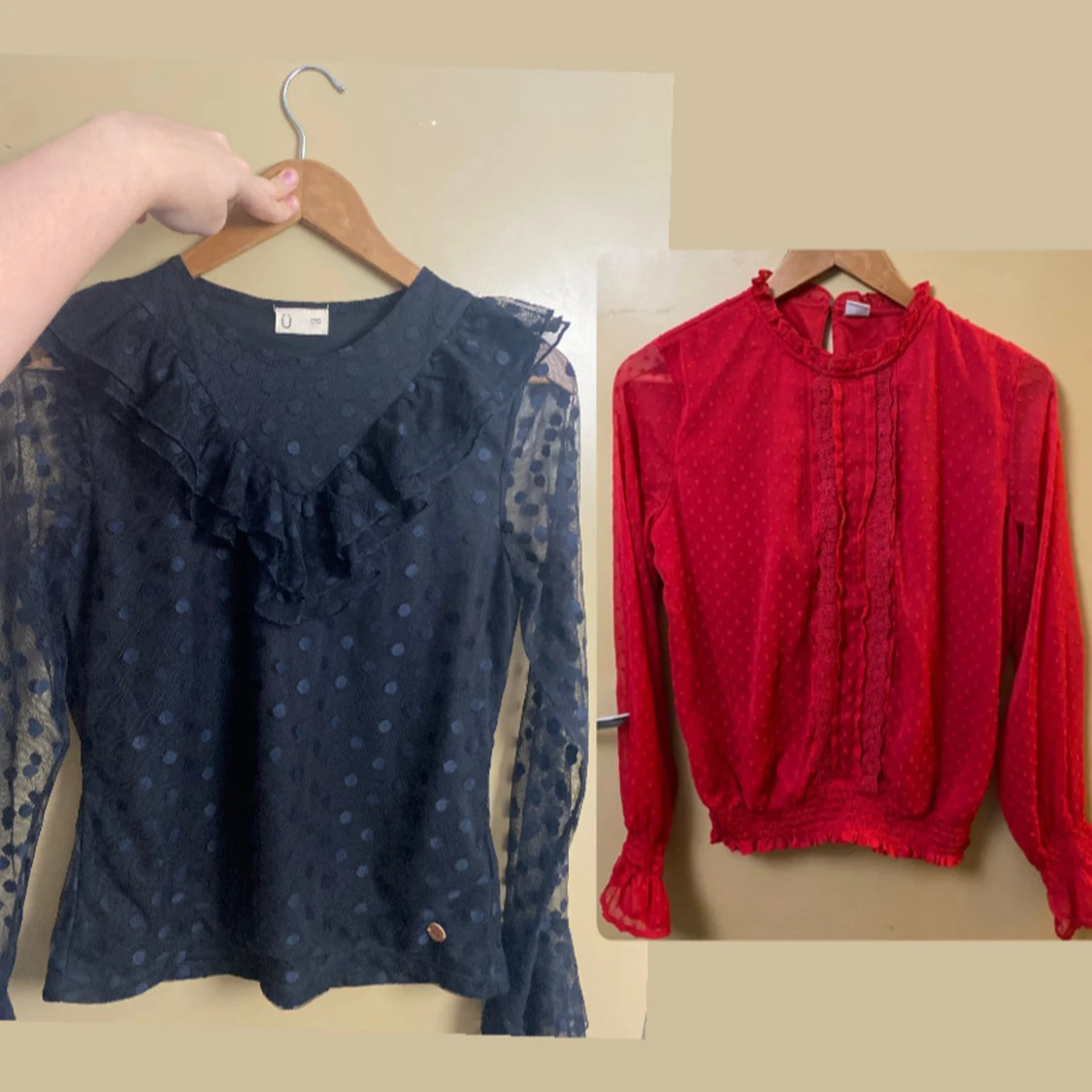 2 fina blusar 
