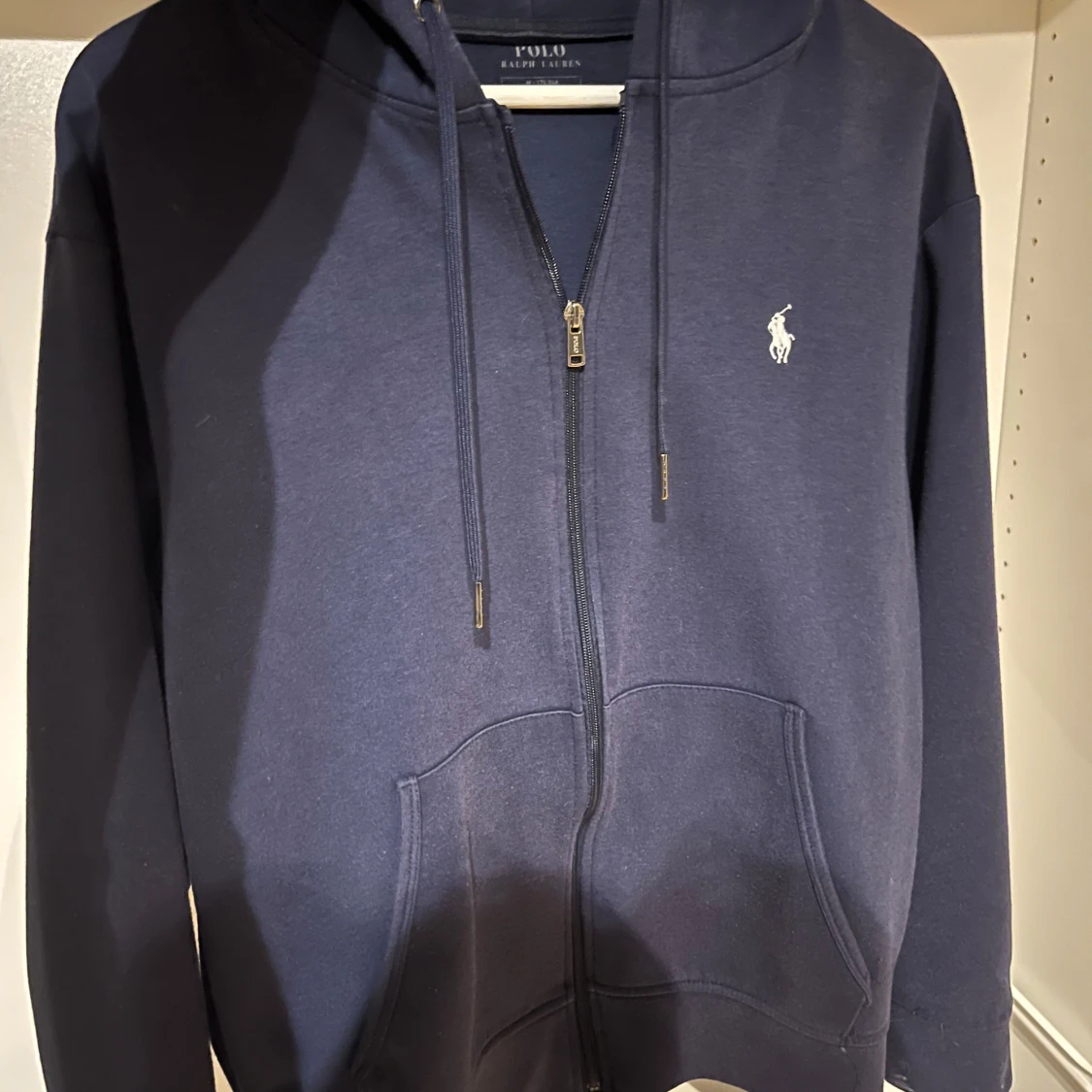 Polo raulph lauren zip up navy blue
