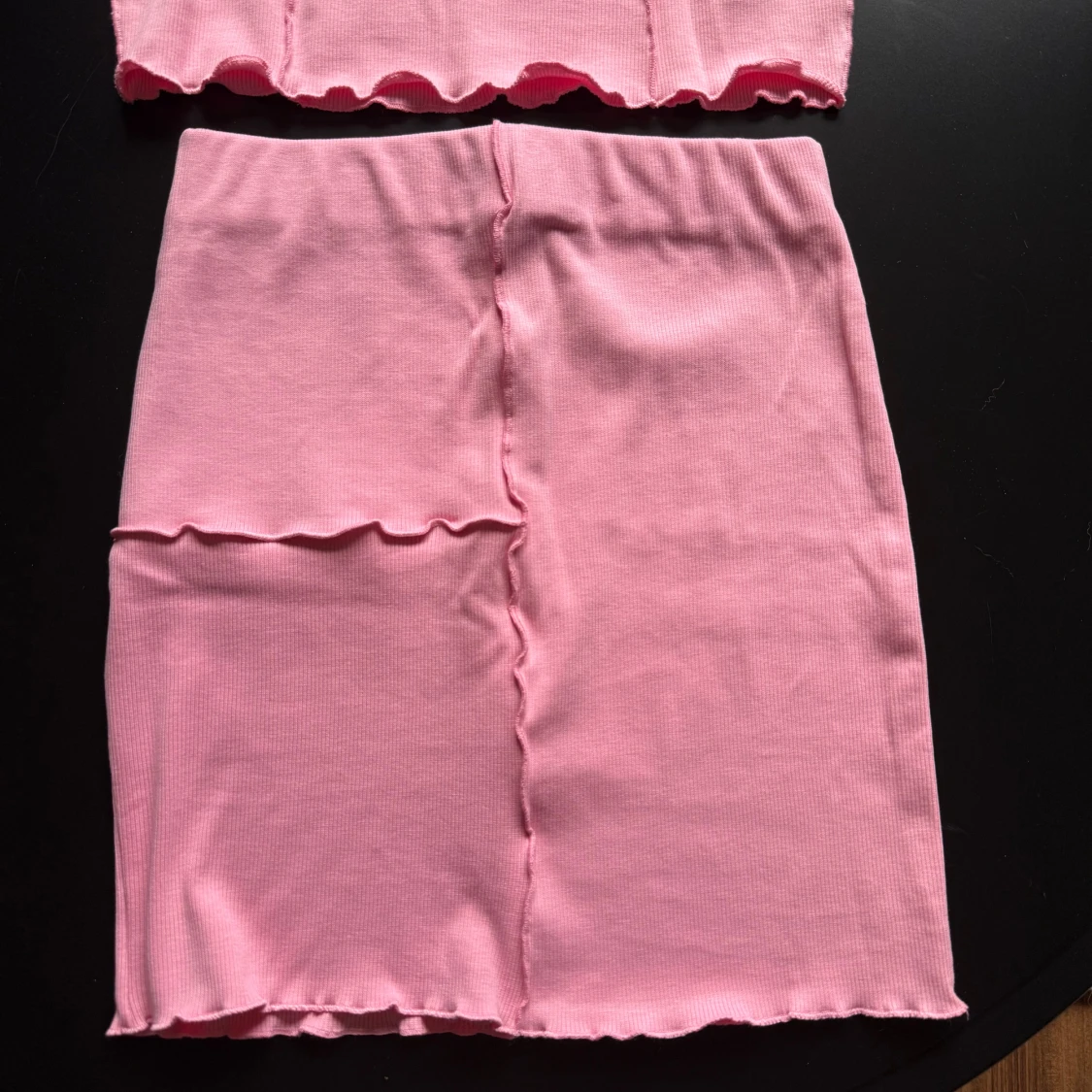 Rosa set kjol och top - 3