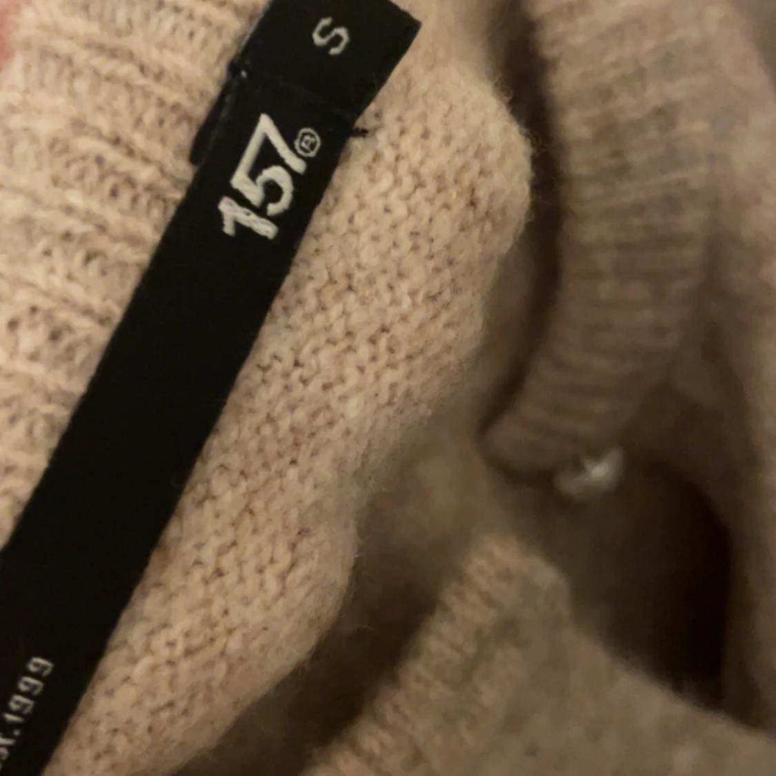 Beige kofta från lager 157 med pärlknappar - 3