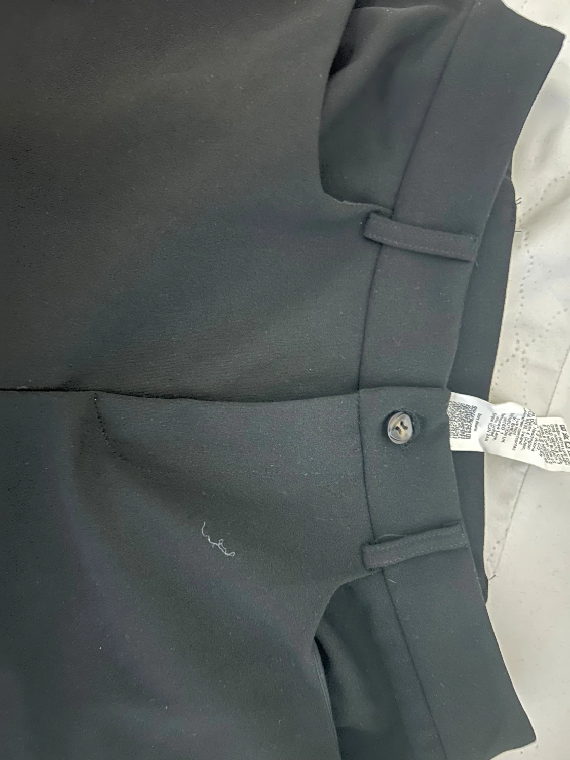 Svarta kostymbyxor med raka ben - 3