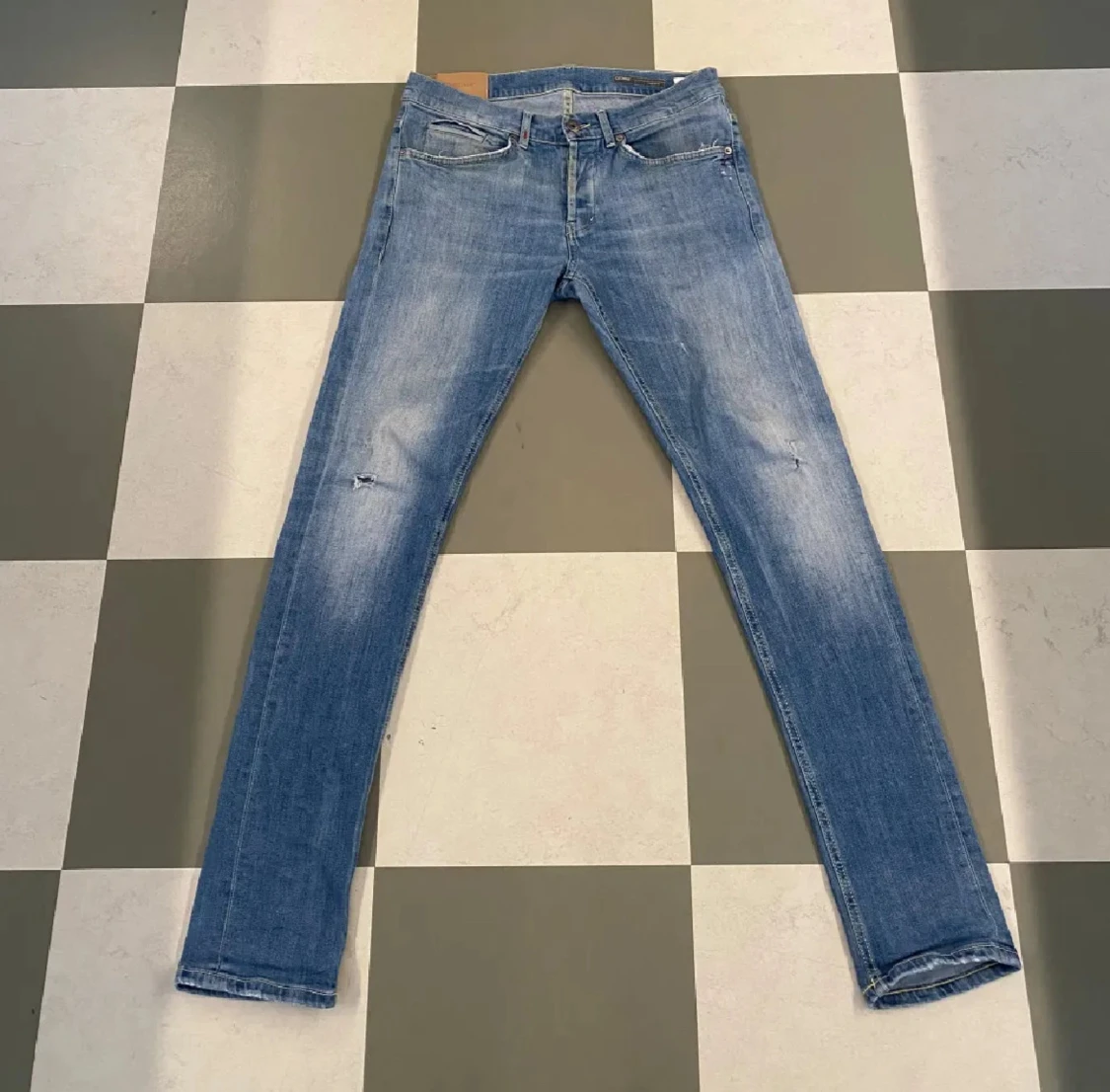 Blåa Dondup jeans  - 3