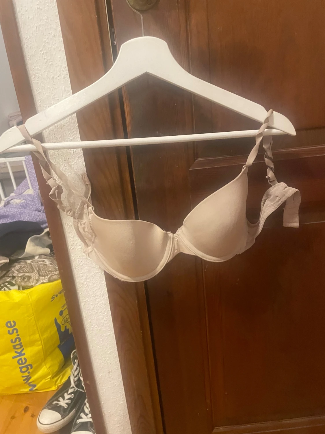 Beige linnetopp från H&M 75B