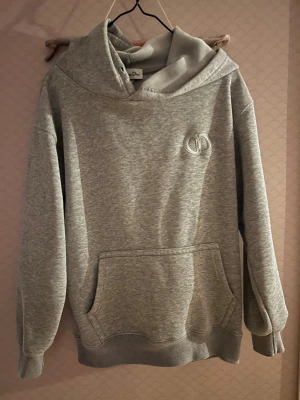 Grå hoodie från CD - Hej nu säljer jag min hoddie från CD de är inte original som ni vet billigt han på bilden är 165 o väger 52 och den passar han bra 
