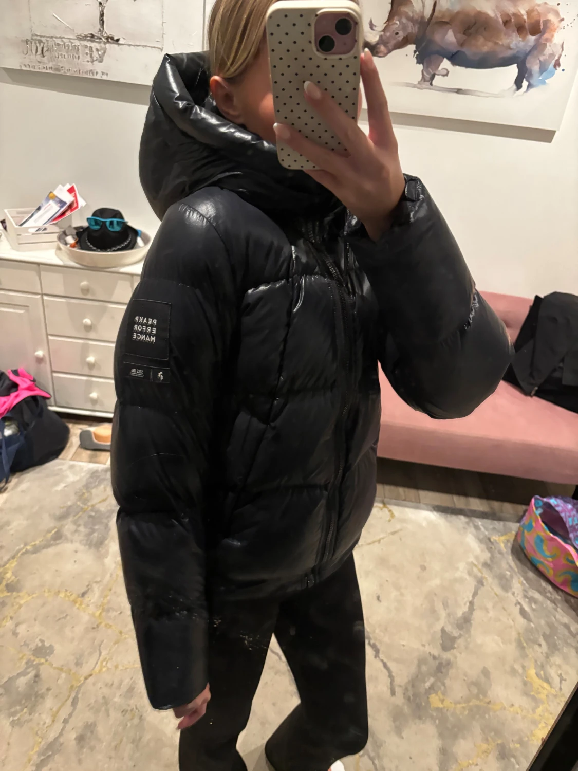 Svart pufferjacka Peak Performance - 2