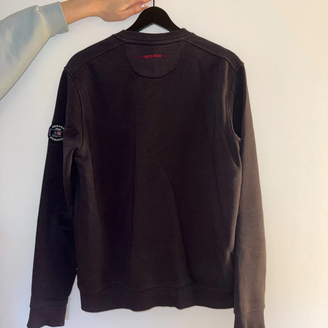 Svart Sebago sweatshirt i bomull - 1