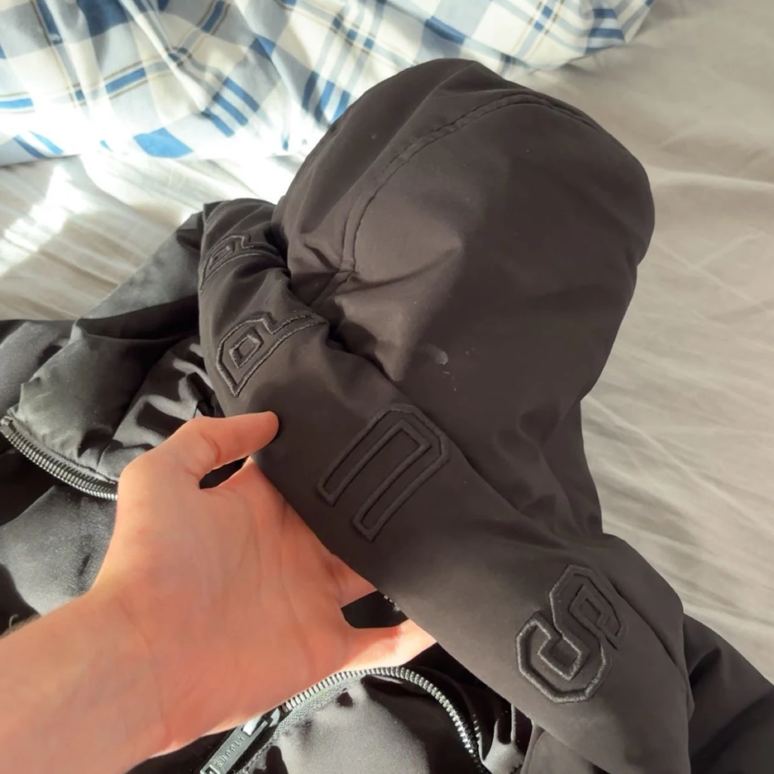 Svart pufferjacka Supply & Demand S - 4