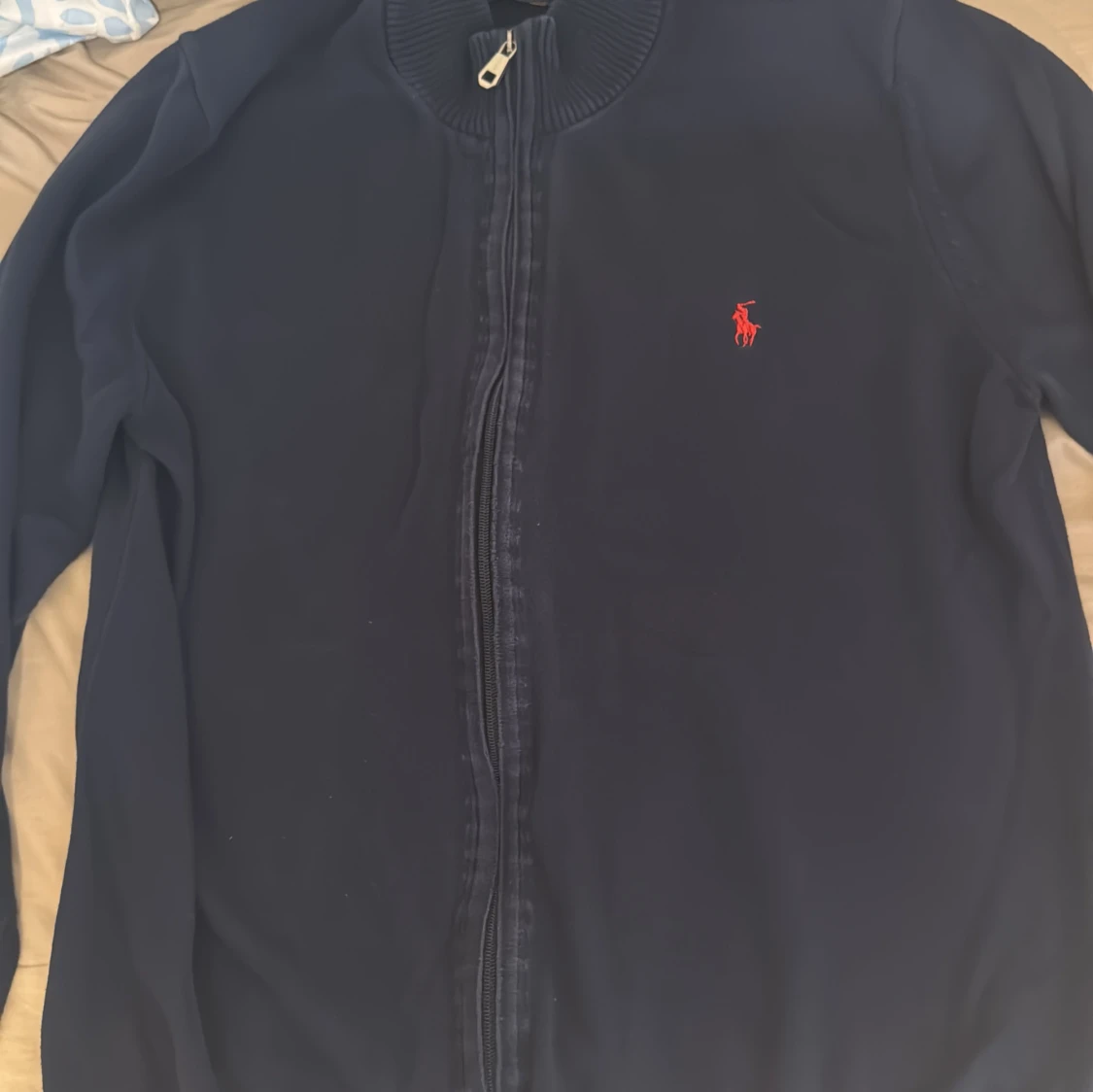 Marinblå kofta från Ralph Lauren