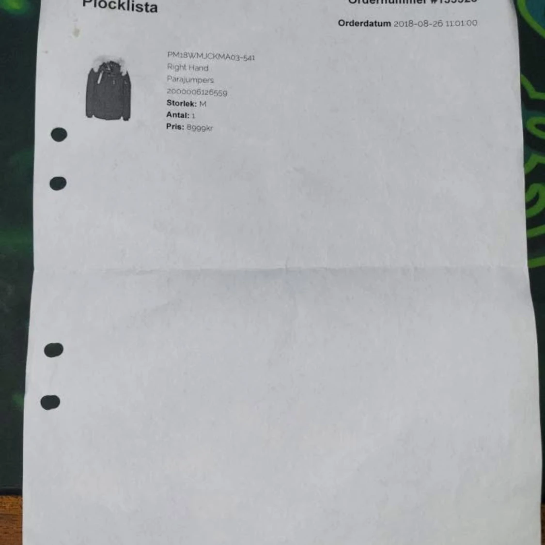 Parajumpers svart parkajacka med päls - 1