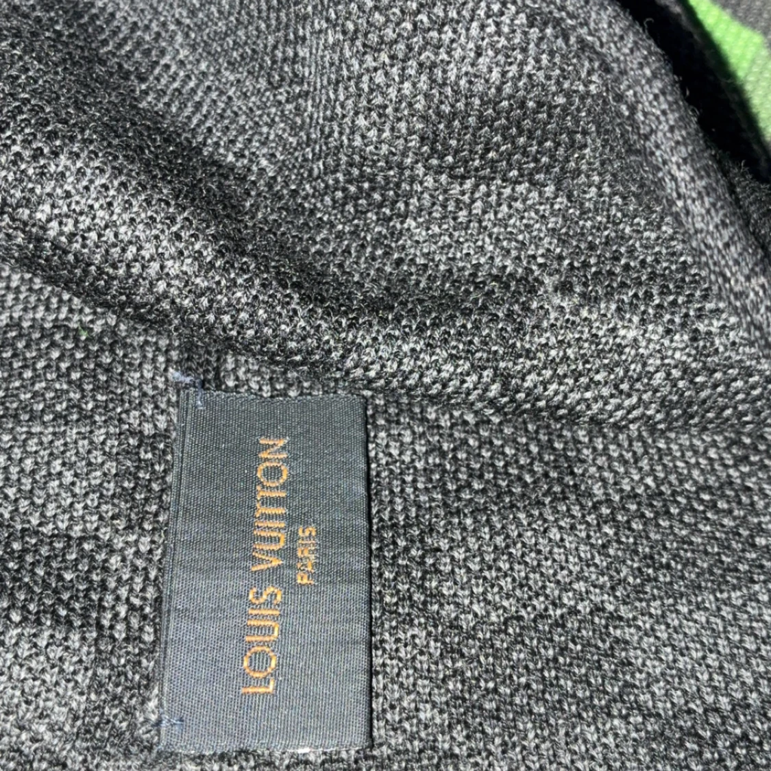 Louis Vuitton svart rutig mössa - 1
