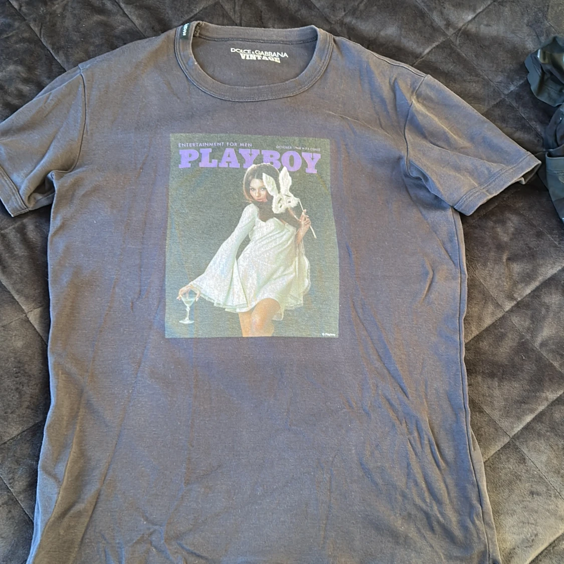 Svart t-shirt Dolce & Gabbana Playboy