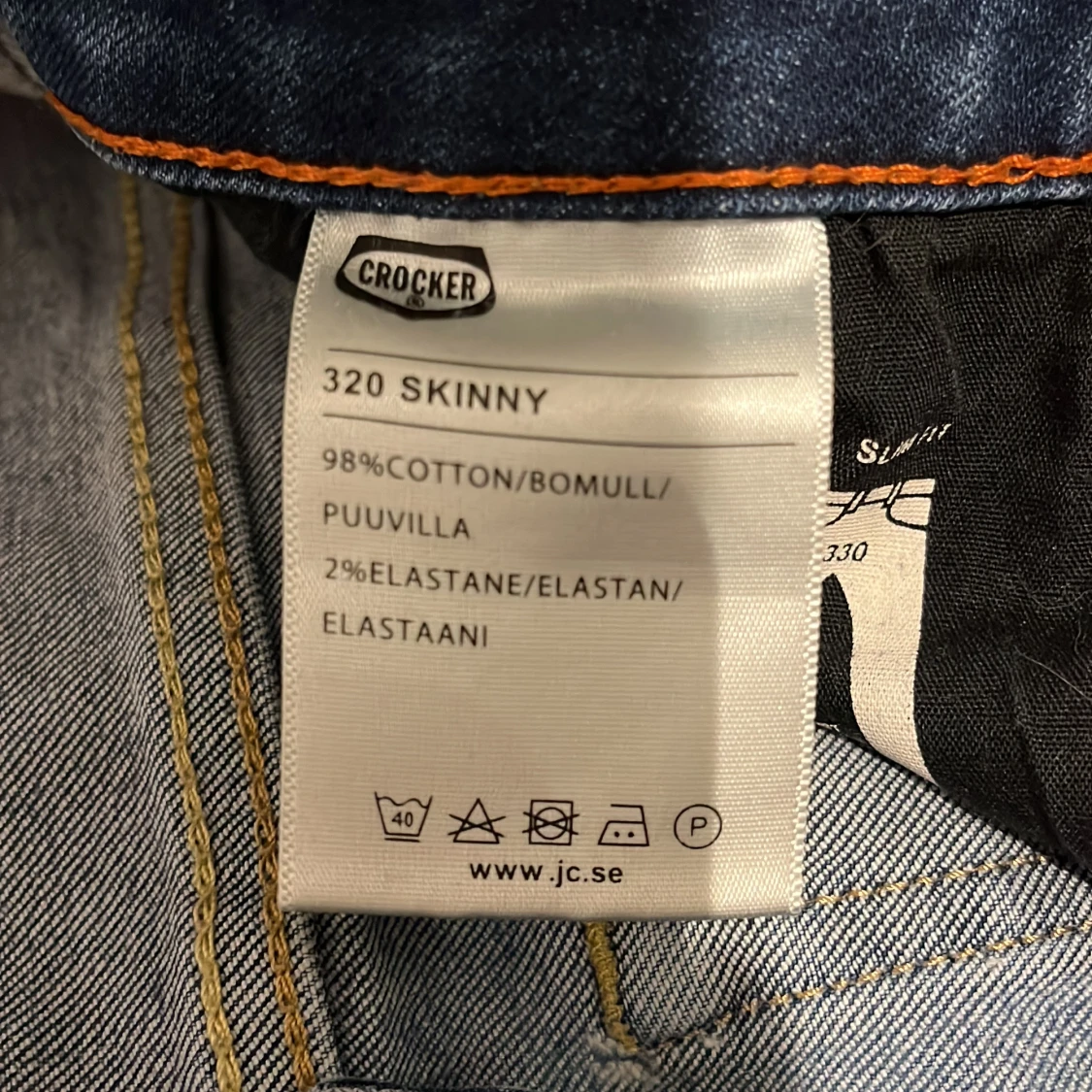 Crocker 320 Skinny jeans blå 28/32 - 2