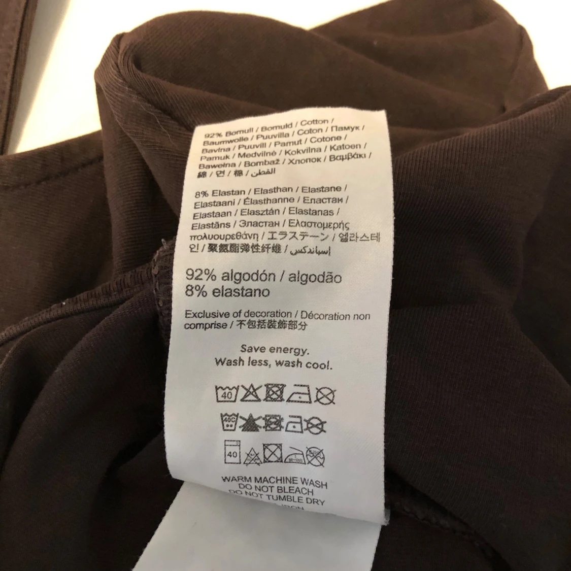 Brunt croppat linne - 4