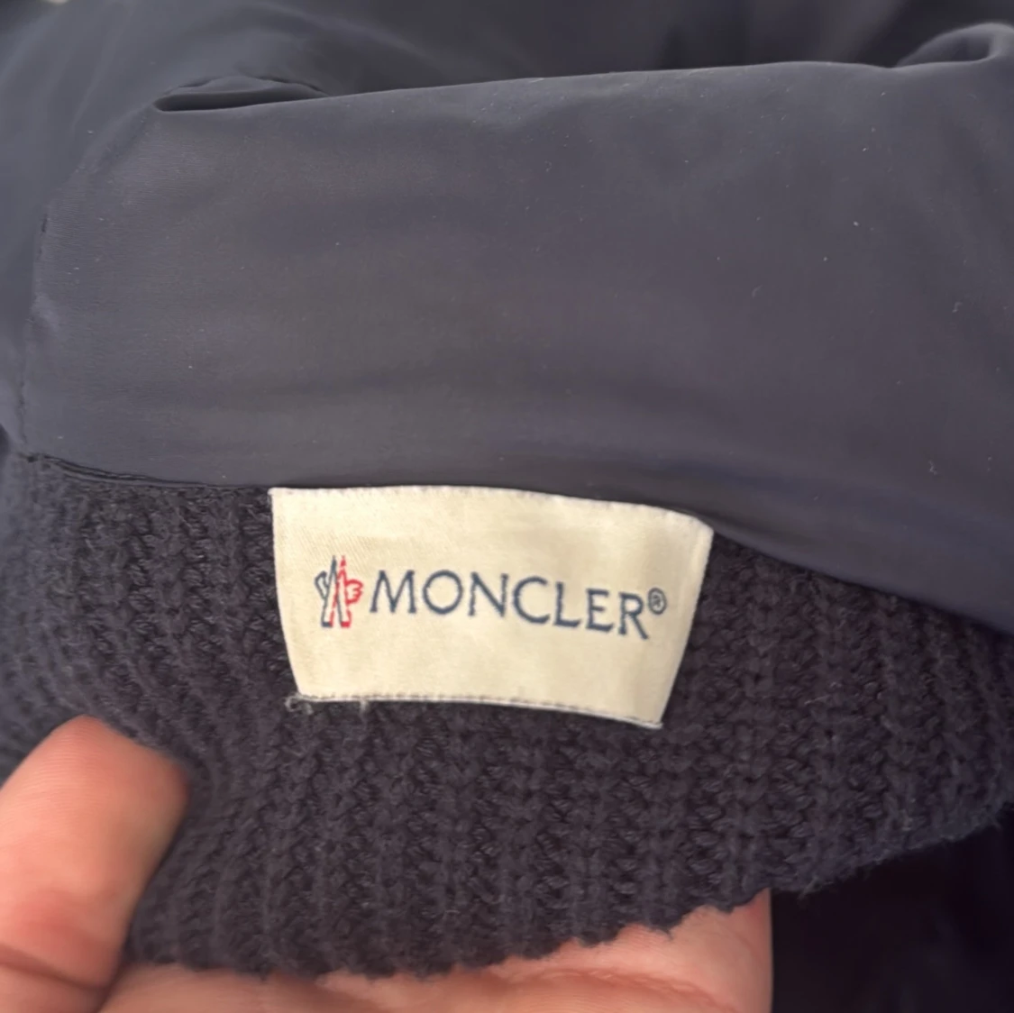 Svart,blå Moncler cardigan  - 4