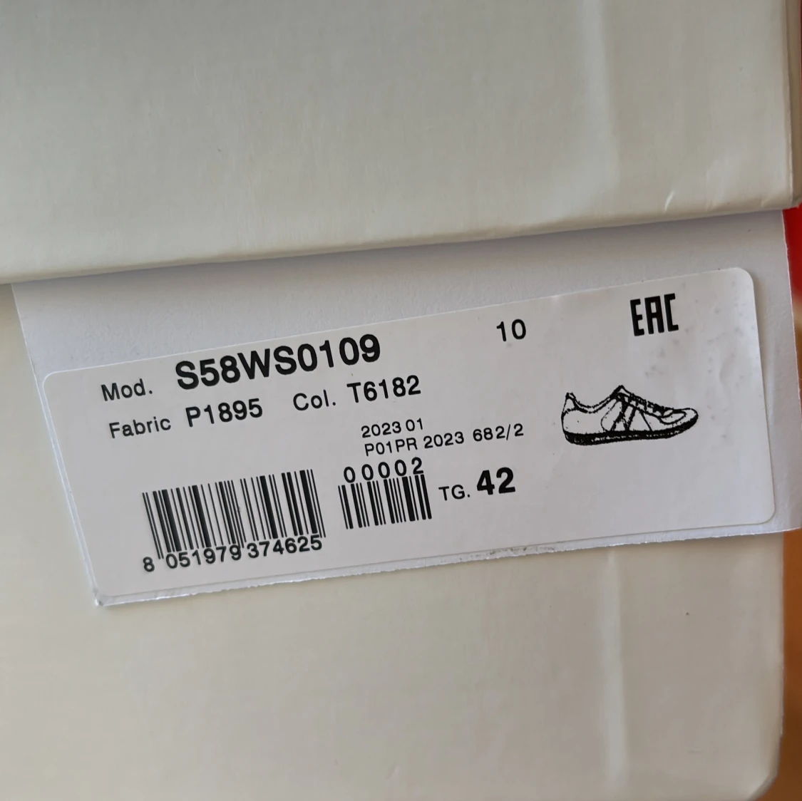 Maison Margiela blå sneakers - 4