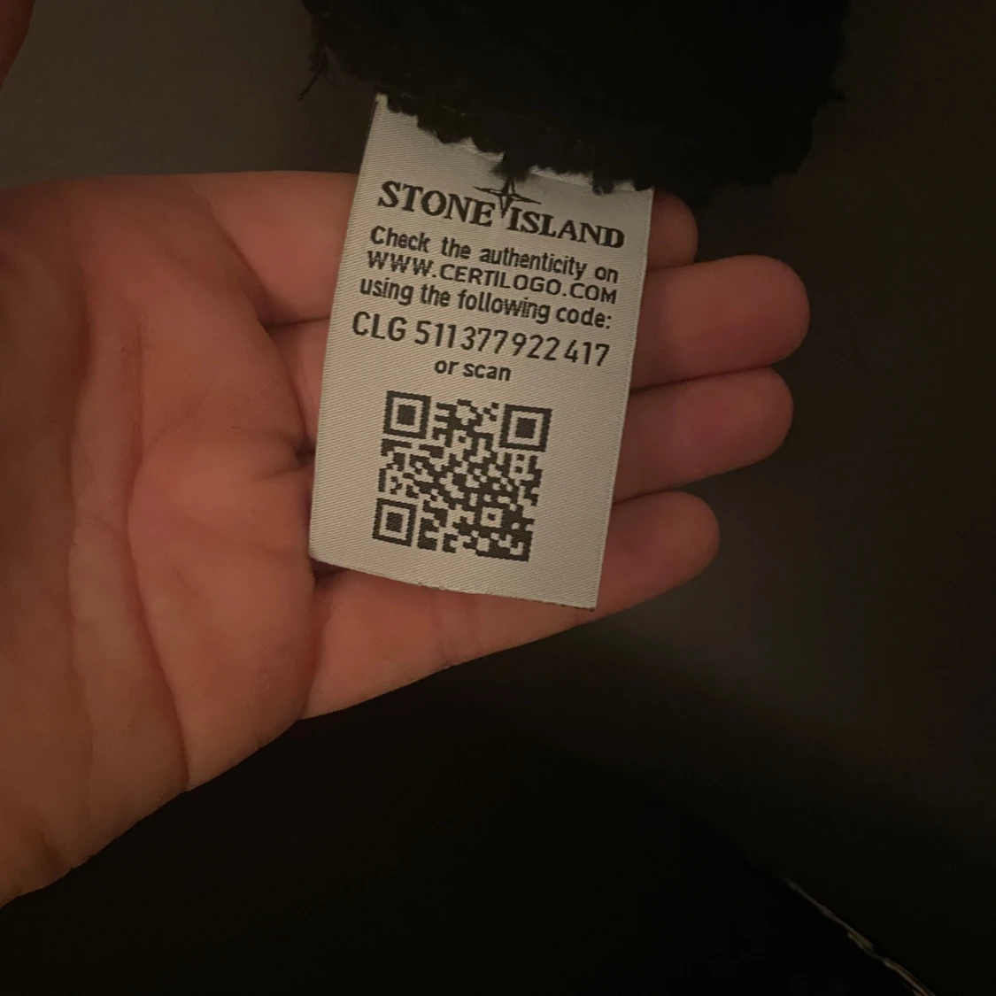 Svart ribbstickad mössa Stone Island - 3