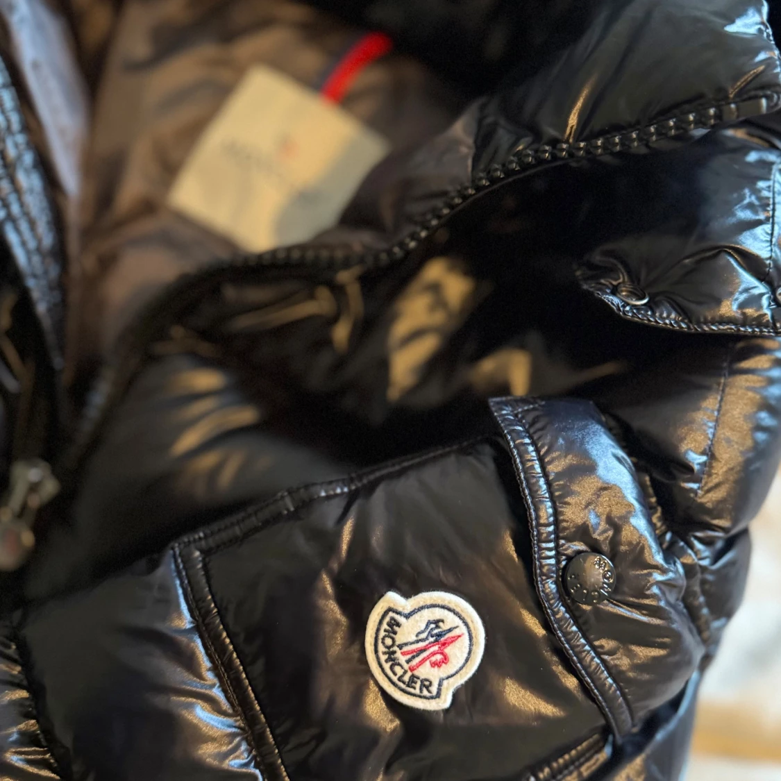 MONCLER Maya Puffer jacka, strl 1/S - 3