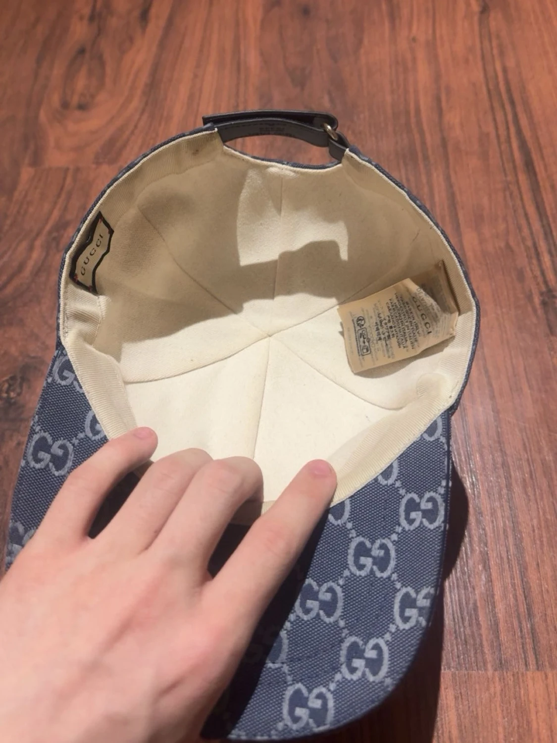 Gucci keps med GG-mönster - 1