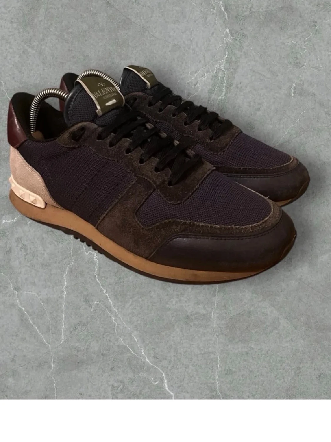 Valentino Rockrunner sneakers brun - 1