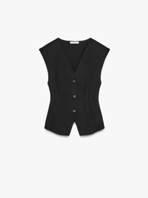 Zara topp - Kavajväst från zara i storlek S helt ny lappen kvar, slutsåld på hemsidan