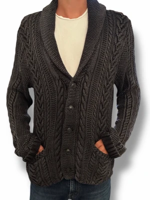 Ralph Lauren Cardigan  - Ralph Lauren x Denim Supply Cardigan | Perfekt till våren/hösten | Toppskick 9/10 finns inga defekter | Färgen svart och storlek L | Nypris runt 4500kr | Hör av er för mer information/bilder!