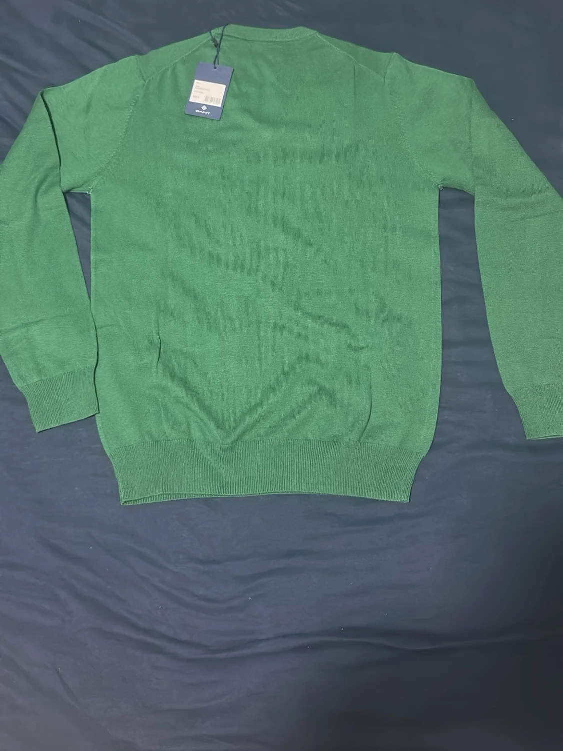 Grön stickad tröja från Gant - 1