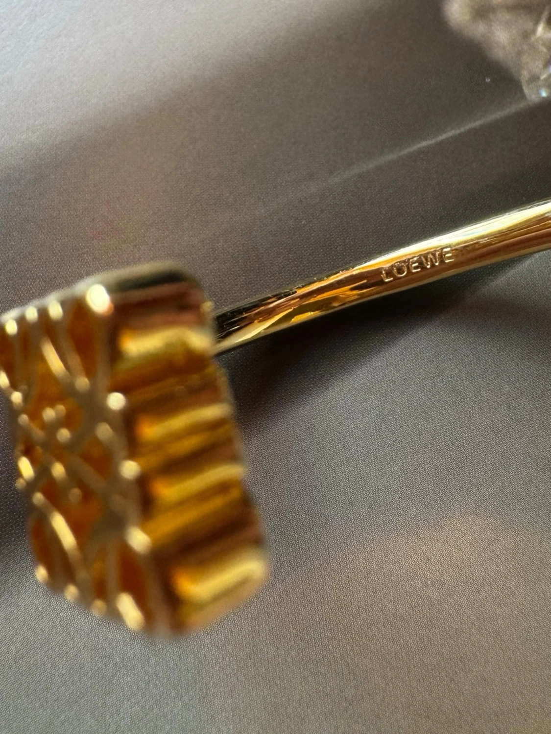 Loewe inspirerade guld armband  - 2