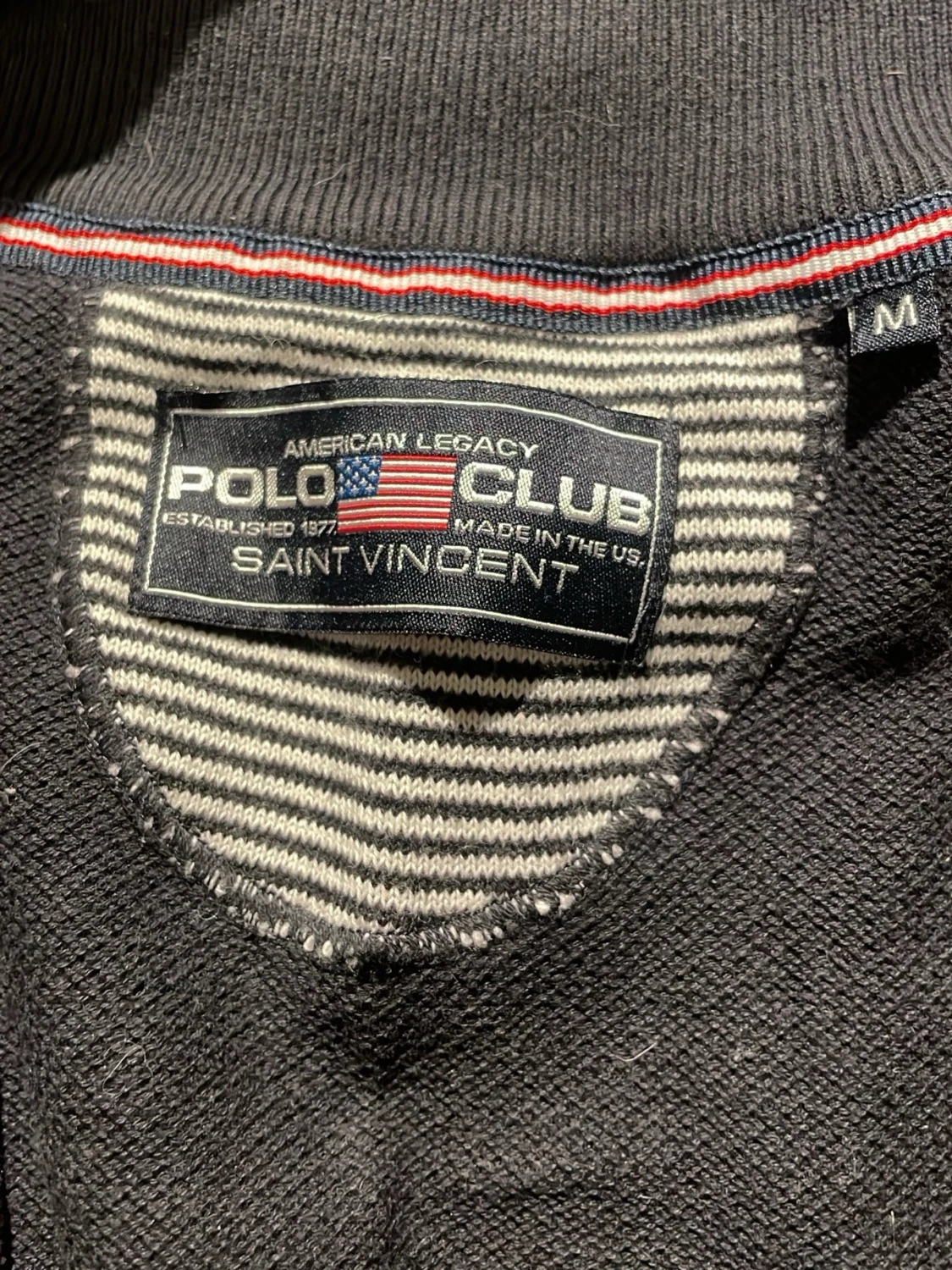 Grå ziptröja från Polo Club - 1